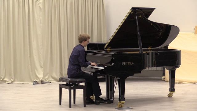 А.Гречанинов Экспромт ор.37#1, А.Скрябин ор.11 Прелюдии#10,6 Исп.Олейник Кирилл, 14 лет..mp4