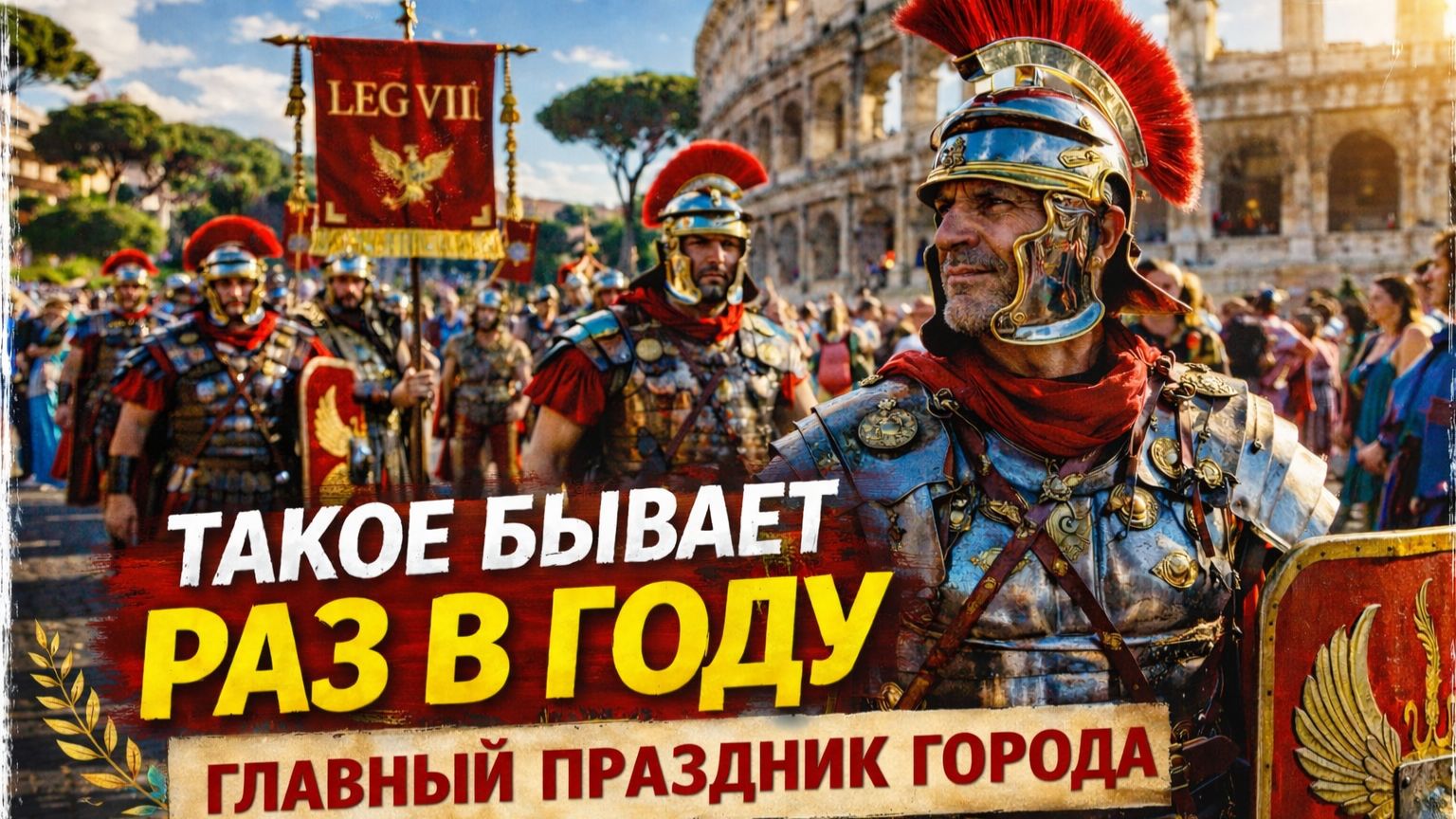 Что происходит в Риме?! Легионеры вышли на улицы