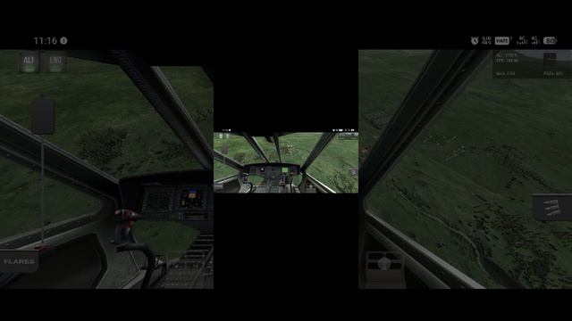 пробный запуск авио сима, управление очень не удобное, надо писать в т поддержку, чтобы поменяли