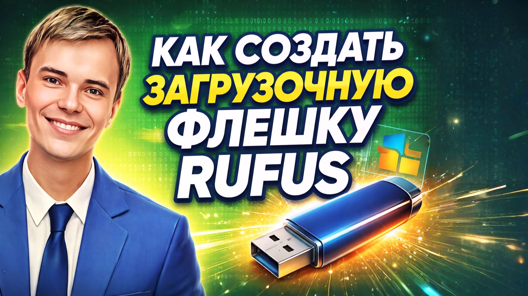 Как за 5 минут создать загрузочную флешку с помощью RUFUS – Секреты для новичков!