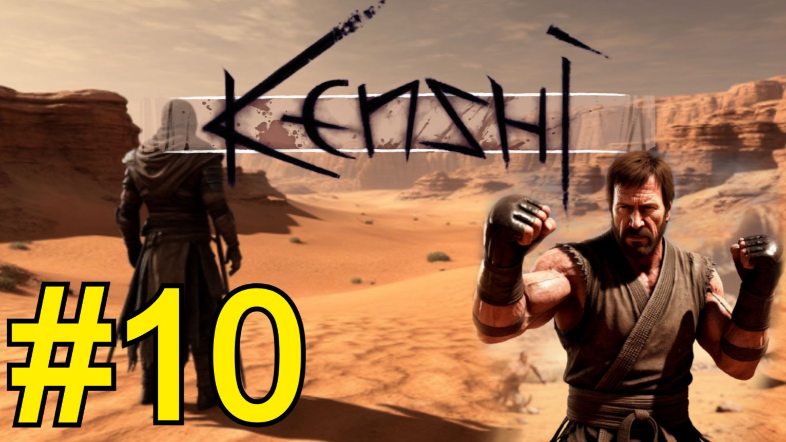 KENSHI Прохождение(2026) ч10 - Качаем Чака на бандитах