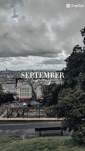 Сентябрь в Париже