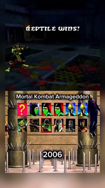 Эволюция Рептилий в играх Мортал Комбат ( Mortal Kombat ) #mortalkombat #морталкомбат