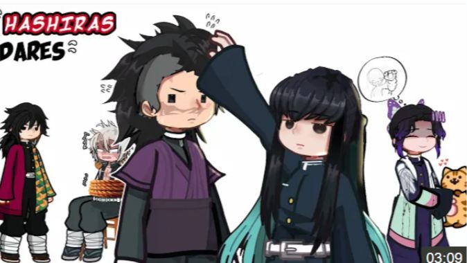 Hashira Do Your Dares Part 3  Gacha Life 2 Demon Slayer Kny