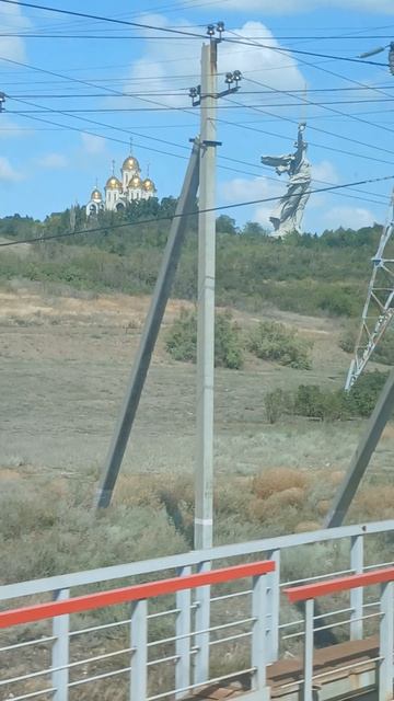 Проезжаем Волгоград/Родина Мать