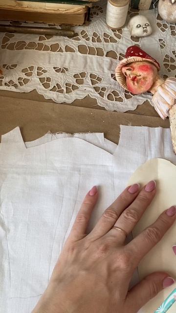 16. Переносим выкройку на ткань ч.1