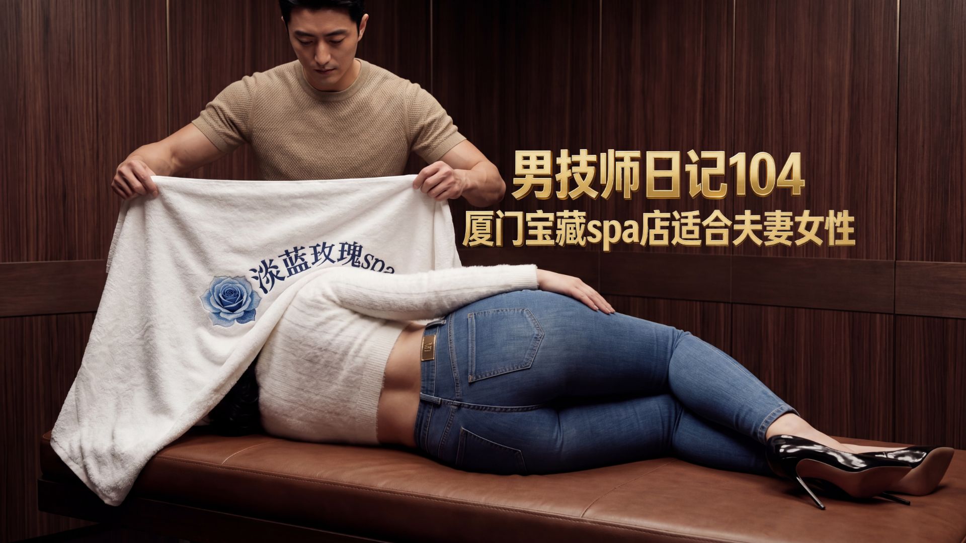 视频-厦门高贵夫妻逾越禁忌的异性精油spa之旅 老婆女士在王牌男技师的伺候下彻底放松身心