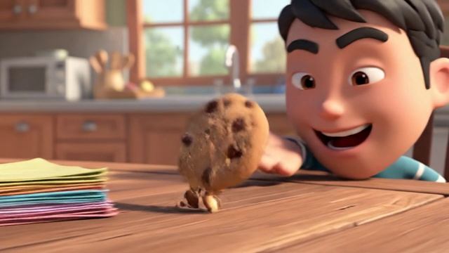 «Я ХОТЕЛ СЪЕСТЬ ПЕЧЕНЬЕ… НО ОНО УБЕЖАЛО 😱»