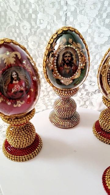 Пасхальные яйца высота яйца 8см подставка 6см