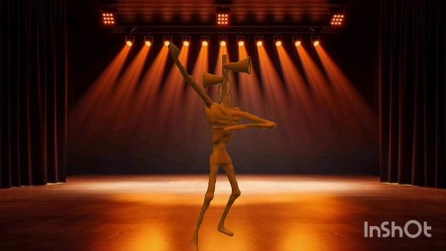 Ещё один сиренаголовый который танцует