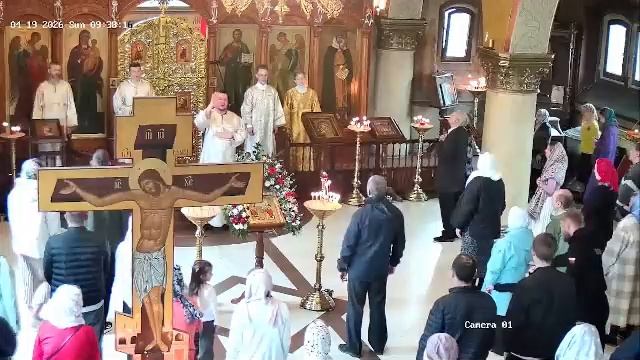 Божественная литургия. Антипасха. Неделя 2-я по Пасхе, апостола Фомы 19.04.2026. 09.00