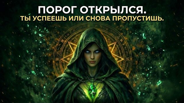 Порог открыт! Ты это почувствуешь или снова пройдёшь мимо?