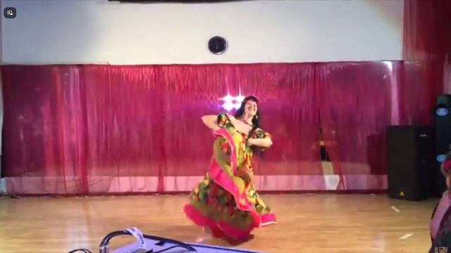 Цыганский танец Шурияки в студии Льюис .Исп. Алина Цветкова