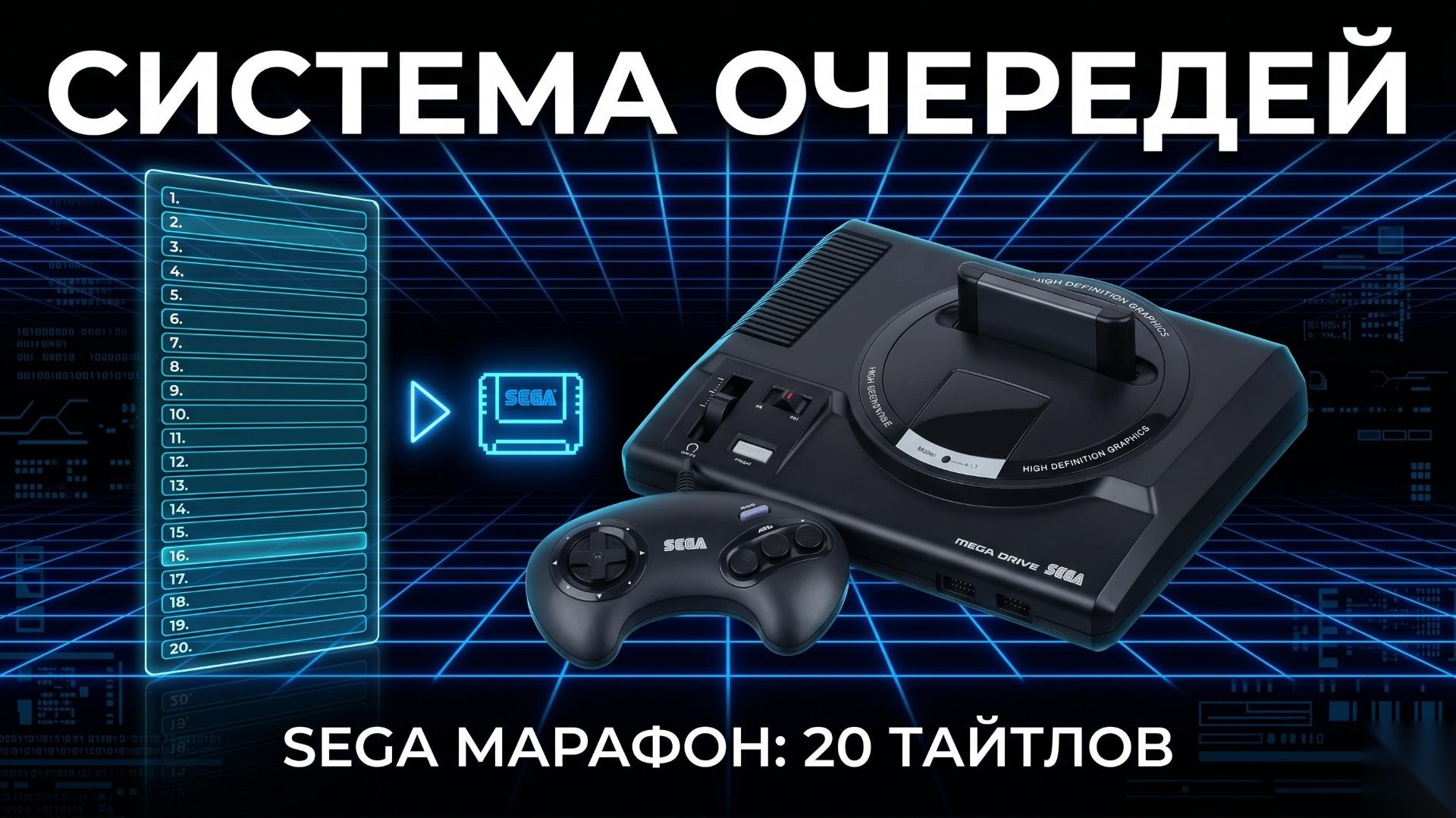 STREET FIGHTER II GOLDEN AXE II TOY STORY!  SEGA-марафон по НОВОЙ СИСТЕМЕ ОЧЕРЕДЕЙ!  14 игр
