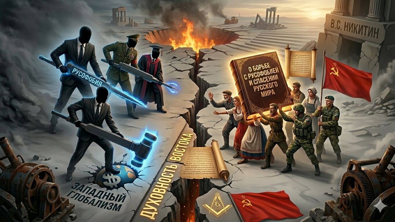 Презентация книги Директора ИРМ В.С. Никитина О борьбе с русофобией и спасении Русского мира