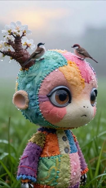 Чудесный мир забавных кукол #куклы #искусство #творчество