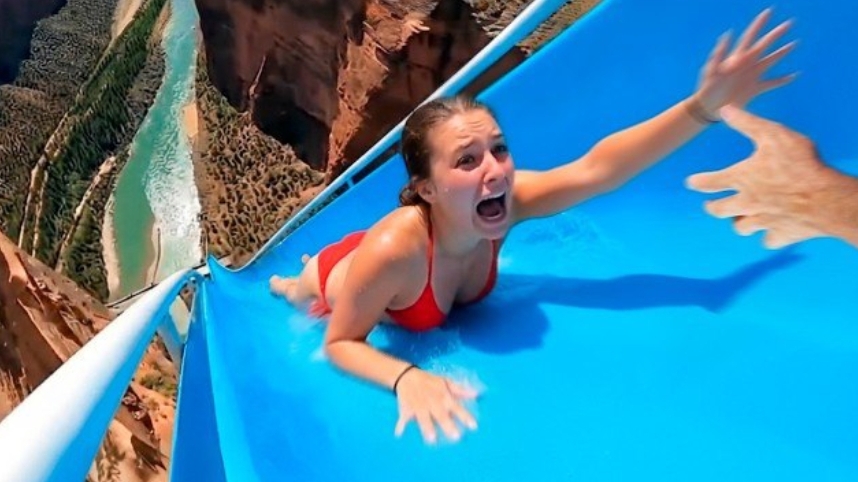 Самые страшные туристические аттракционы. Большая подборка.