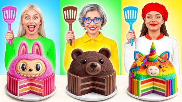 Кулинарный Челлендж: Я против Бабушки | Потрясающие Кулинарные Рецепты