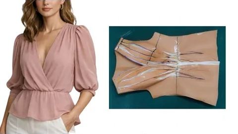 Моделирование блузки