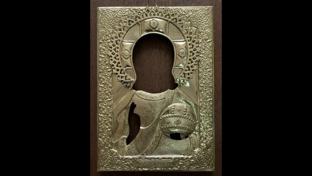 Изготовление оклада для иконы Спасителя