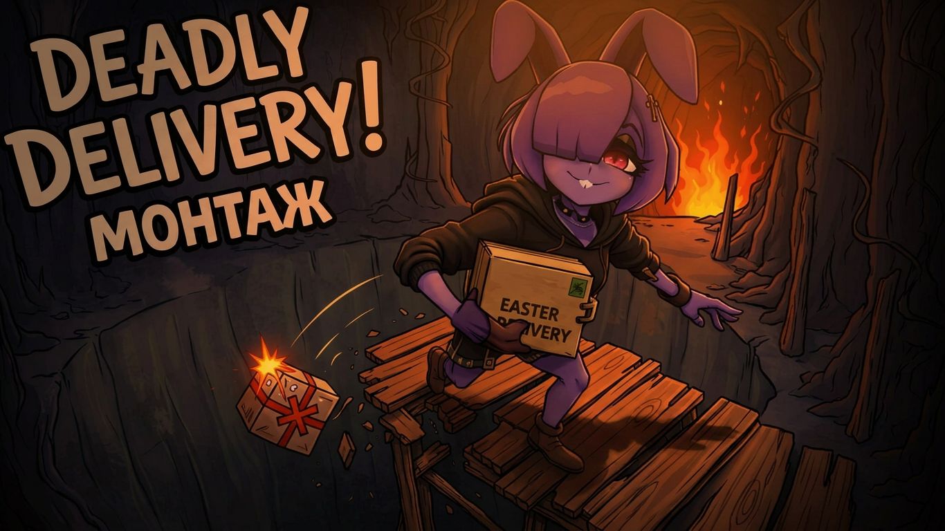 Спасаем Пасху, Доставляем Яйки [Deadly Delivery VR монтаж]