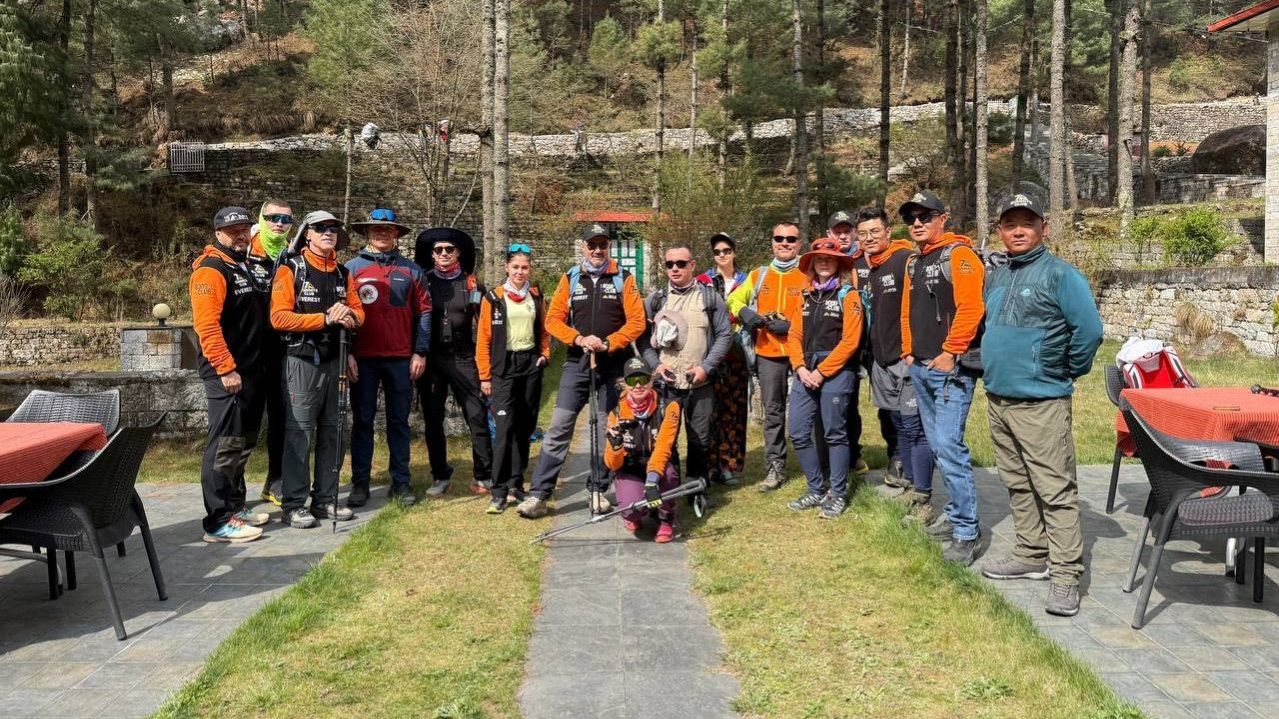 Как участники и гиды экспедиции Клуба 7 Вершин на Эверест пришли в Намче Базар