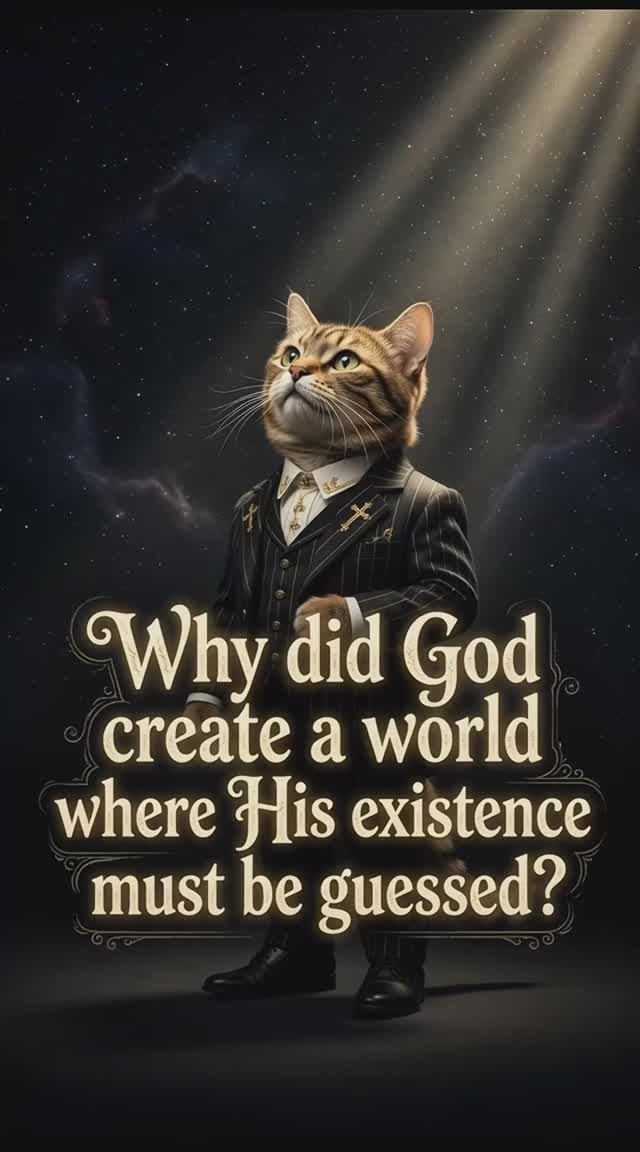 Коты тоже думают о боге!