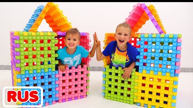 Влад и Никита и Веселые истории с игрушками для детей