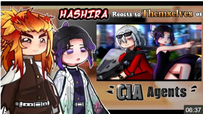 Hashiras React To Themselves As Cia Agents 🕵️ 🪪, Gacha Life 2, Demon Slayer, Kny, Reaction Video