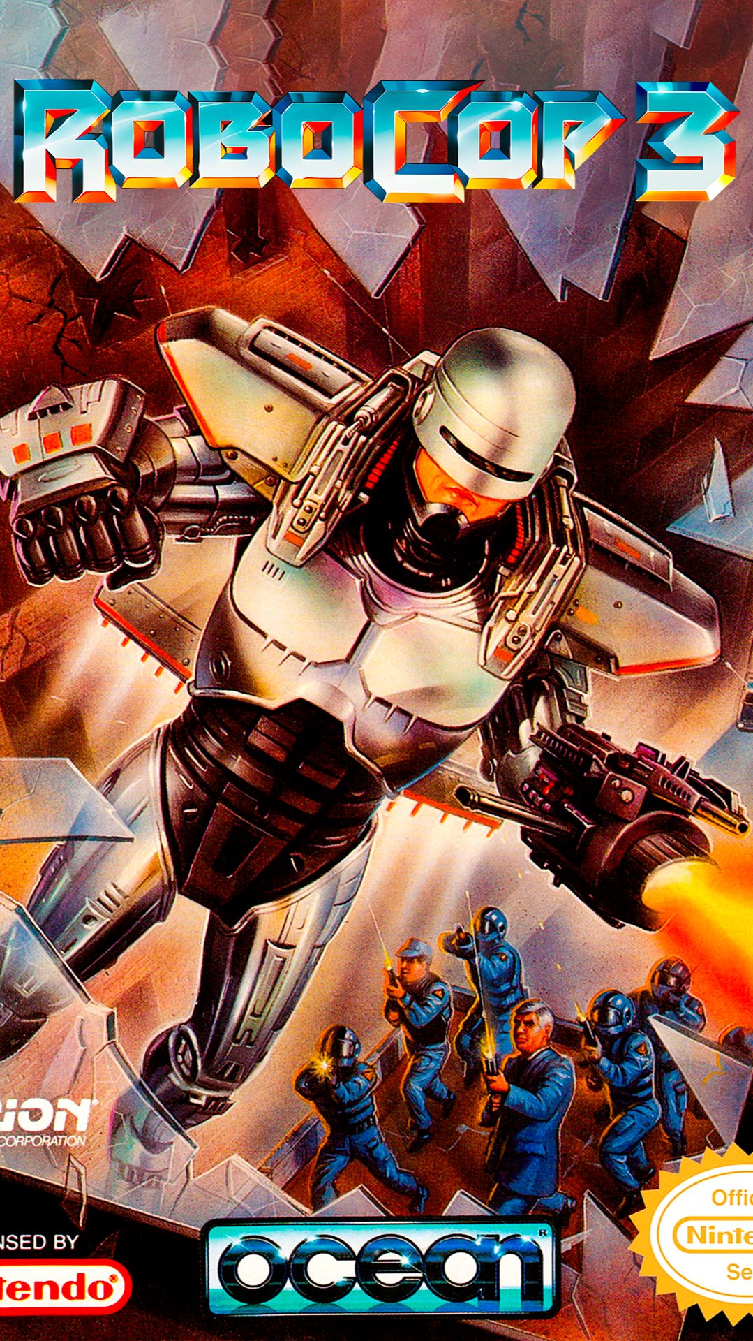 Ремонт Робокопа Robocop 3 Dendy