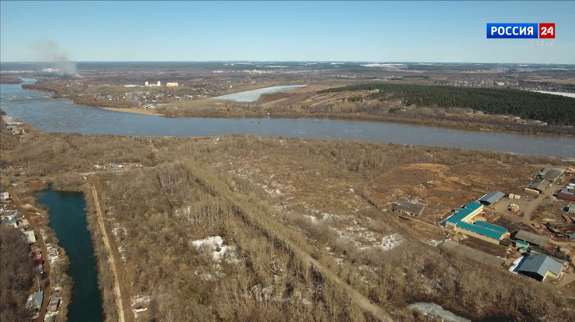 Гидрологическая обстановка в Кировской области на 20 апреля