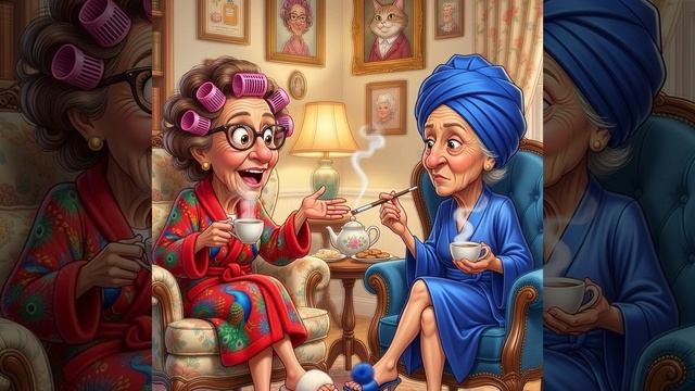 Закадычные подруги.