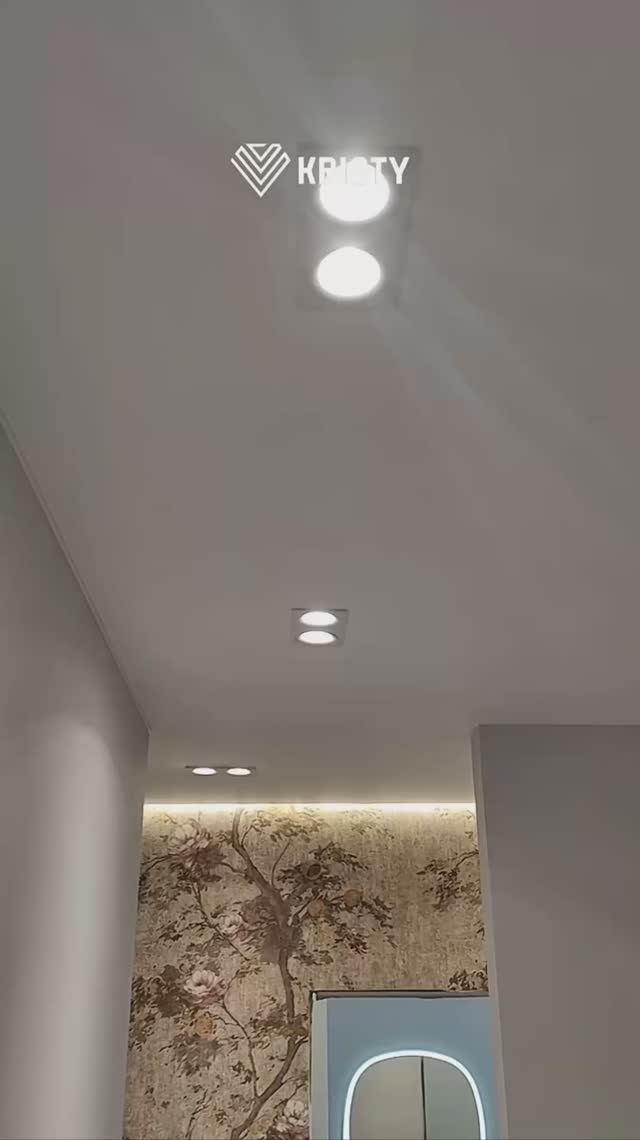 Натяжные потолки в новостройке