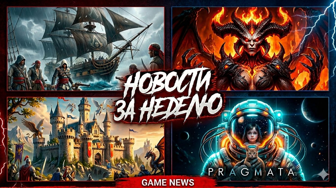Black Flag возвращается, Лилит стала хорошей и ещё 5 новостей | Игровые новости недели