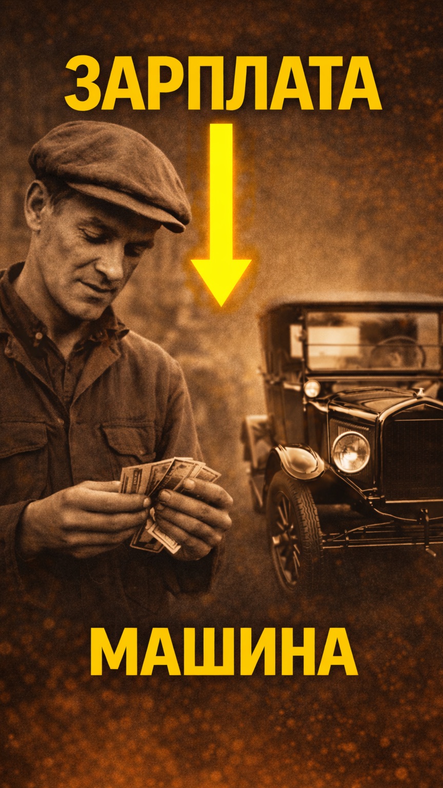 Форд превратил рабочих в клиентов