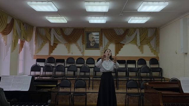 Карапетян С.  -  дирижирование Д. Шостакович Казненным и С. Василенко Хор народа