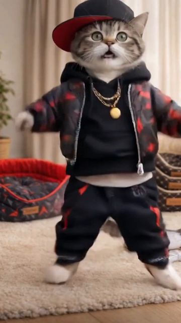 When The Owner Bought A New Couch #ai #cats #aicat #cat #catcute #cutecat