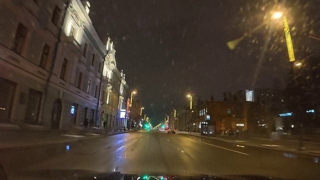 Красноярск, проспект Мира 20.04.2026г. ночь