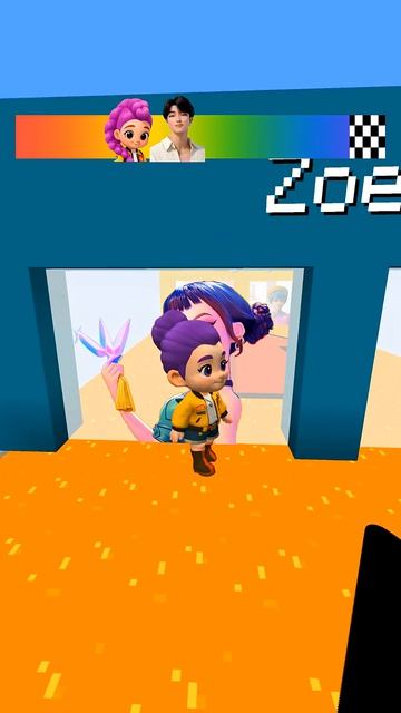 Угадайте правильного охотника на демонов из K-pop ✅😱 #roblox #minecraft