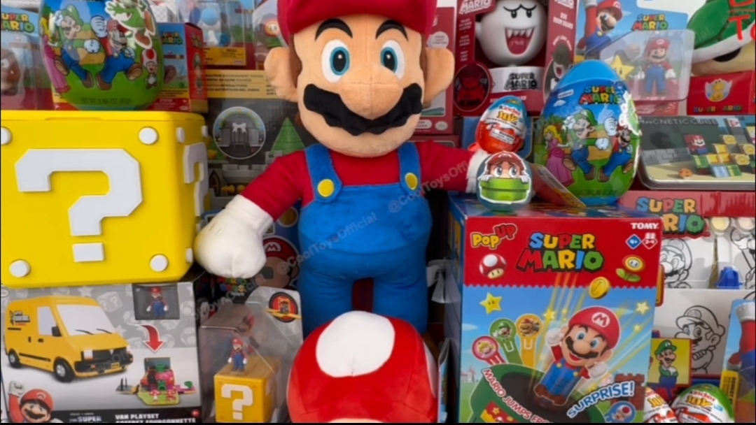 АСМР Супер Большая РАСПАКОВКА антистрессов Супер Марио и разных Развлекушек для вас