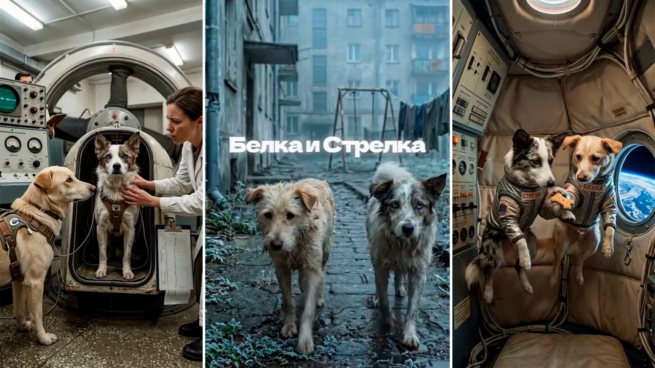 Покорение космоса: История Белки и Стрелки