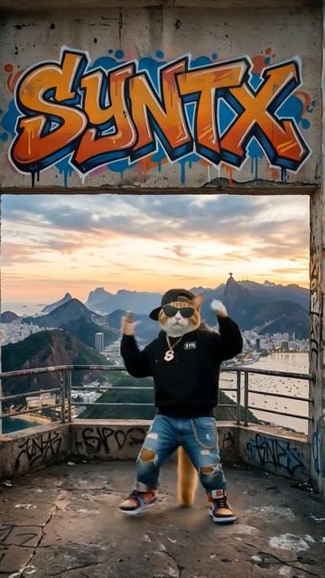 Kling Motion Control в SYNTX Dancing Cat #ai #cats #aicat #cat #catcute #cutecat