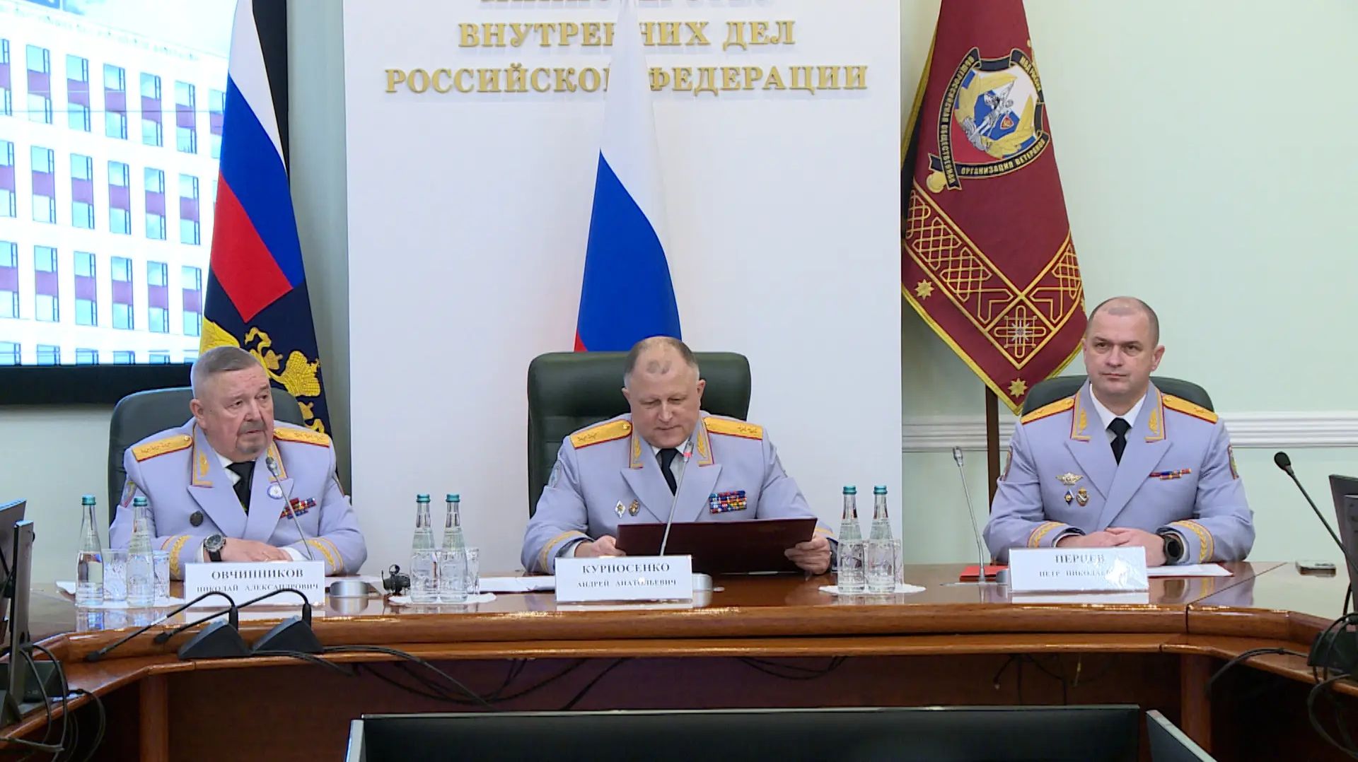 Андрей Курносенко принял участие в мероприятиях, посвященных Дню ветерана ОВД и ВВ