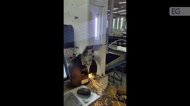 Демонстрация лазерного трубореза GM-6012T