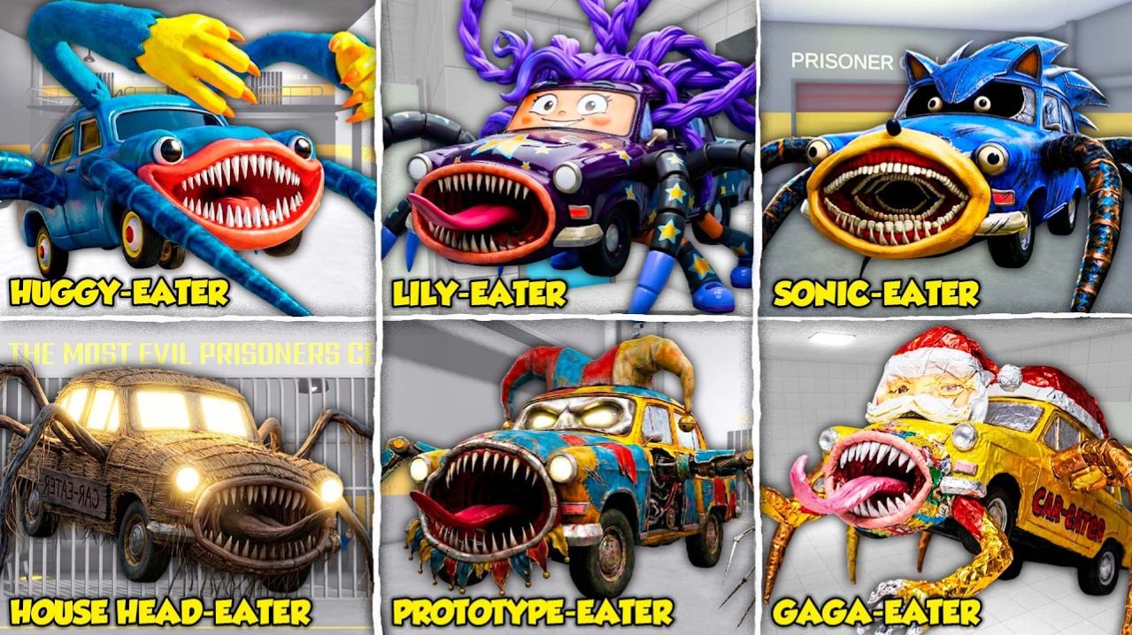 ЭВОЛЮЦИЯ ПОЖИРАТЕЛЯ МАШИН! Что, если я СТАНУ ПРОТОТИПО-ПОЖИРАТЕЛЕМ, СОНИКО-ПОЖИРАТЕЛЕМ Тюрьма Барри