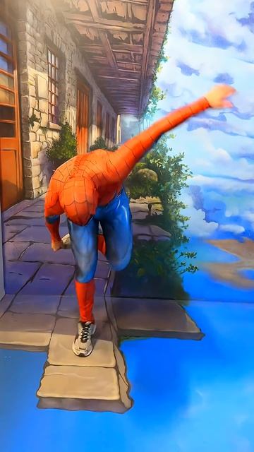 Almost Fell #spiderman