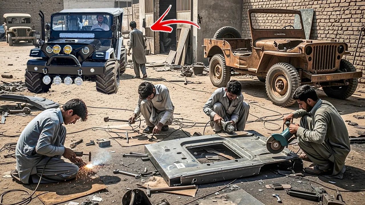 🔧 ПОЛНОЕ ВОССТАНОВЛЕНИЕ ЗАБРОШЕННОГО FORD M151 MUTT  1965 ГОДА