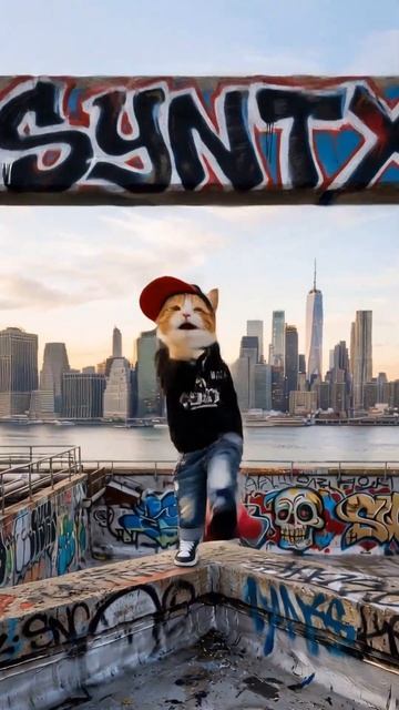 Kling Motion Control в SYNTX Dancing Cat #ai #cats #aicat #cat #catcute #cutecat