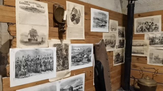 Реконструкция английского офицерского дворика во время осады Севастополя в 1854-1855гг.