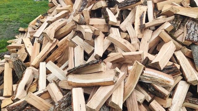 Что удивило? Привезли дрова на следующий сезон.